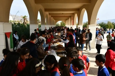 Batman Hasankeyf'te okulların desteğiyle Gazze yararına kermes düzenlendi