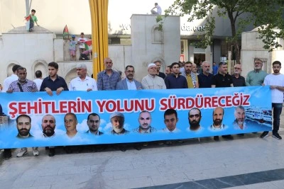 &quot;Mavi Marmara&quot; saldırısında hayatını kaybedenler Batman'da anıldı