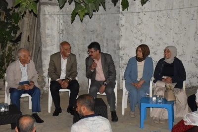 AK Parti Batman Milletvekili Nasıroğlu evlere ziyarette bulundu