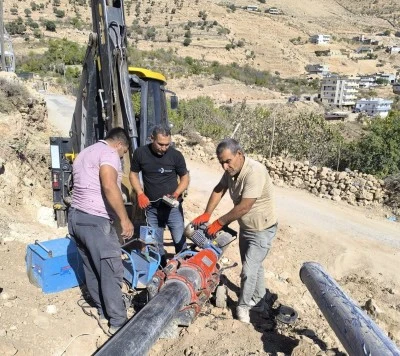 Mardin Büyükşehir Belediyesi altyapı çalışmalarını sürdürüyor