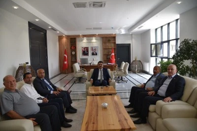 MHP Van İl Başkanı Güngöralp'ten Kaymakam Gilan'a &quot;hayırlı olsun&quot; ziyareti