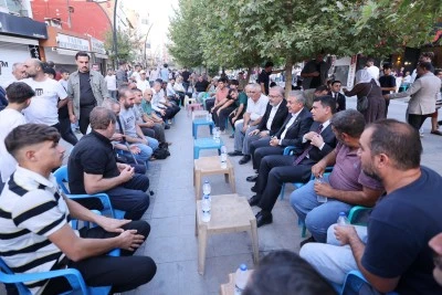 Mardin Valisi Tuncay Akkoyun Kızıltepe ilçesini ziyaret etti