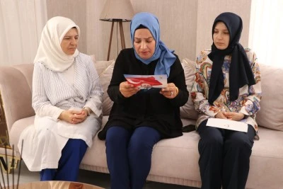 Cumhurbaşkanı Erdoğan'ın &quot;Terörsüz Türkiye&quot; mektubu Siirt'teki şehit ailesine ulaştı