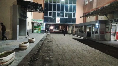 Batman'da Ambulans ve Araç Trafiği İçin Yol Asfaltlanıyor