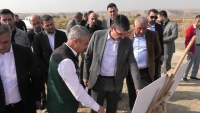 AK Parti Batman Milletvekili Nasıroğlu, Batman Çayı Islah Projesi çalışmalarını inceledi