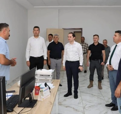 Kaymakam Salih Başara'dan Kurtalan İl&ccedil;e Mill&icirc; Eğitim M&uuml;d&uuml;rl&uuml;ğ&uuml;ne Ziyaret