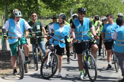 Diyarbakır ve çevre illerde 12. Yeşilay Bisiklet Turu düzenlendi