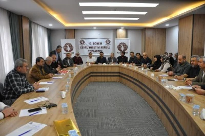 MAZLUMDER y&ouml;netim kurulu &uuml;yeleri&nbsp;Mardin'de toplandı