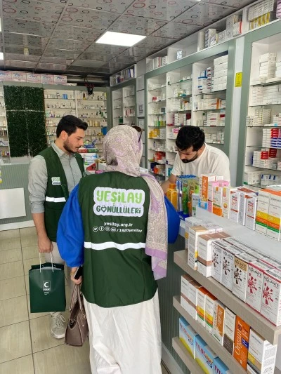 Yeşilay Batman Şubesi esnafı bağımlılıkla mücadele kapsamında bilgilendirdi