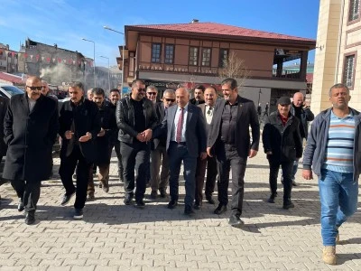MHP Van İl Başkanı Güngöralp Erciş'te ziyaretlerde bulundu
