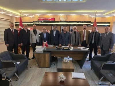 MHP Van İl Başkanı Güngöralp ilçe başkanlarıyla buluştu