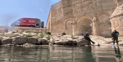 Batman Çayı'nda hayalet ağlar temizlendi