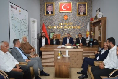 AK Parti Mardin Milletvekili Faruk Kılıç Savur'da ziyaretlerde bulundu