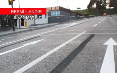 SOĞUK YOL &Ccedil;İZGİ BOYASIYLA YATAY İŞARETLEME YAPILMASI HİZMETİ ALINACAKTIR