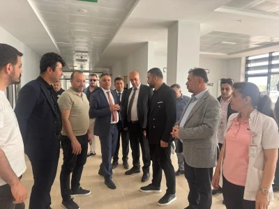 Mardin İl Sağlık Müdürü Yavuz, Nusaybin Ağız ve Diş Sağlığı Merkezini ziyaret etti