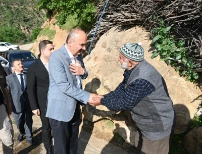 Batman Valisi Ekrem Canalp Sason'da köyleri ziyaret etti