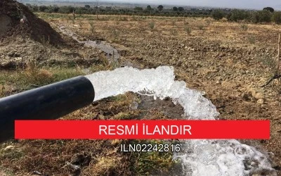 SİİRT'TE SU SONDAJ ÇALIŞMASI YAPIM İŞİ