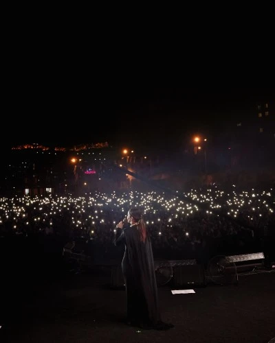 Şarkıcı Bengü Mardin Kültür Yolu Festivali'nde konser verdi