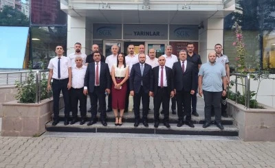 SGK Başkanı Elitaş'tan SGK&nbsp;Siirt&nbsp;İl M&uuml;d&uuml;rl&uuml;ğ&uuml;ne ziyaret