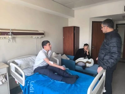 Hacıoğlu&rsquo;ndan Kurtalan Devlet Hastanesi&rsquo;ne Ziyaret