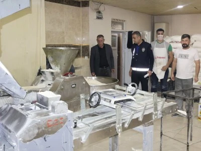 Halk Ekmek Fırını Denetlendi