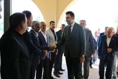 Hasankeyf Kaymakamı İmrak muhtarlarla bir araya geldi