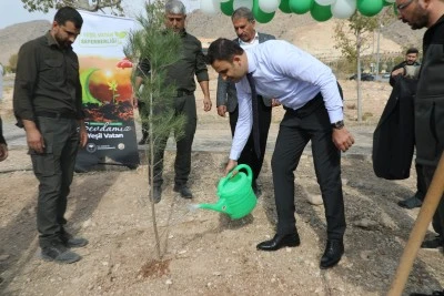 Hasankeyf'te Milli Ağaçlandırma Günü kapsamında fidan dikildi