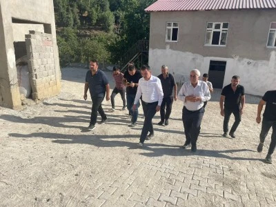 Hizan Kaymakamı Bilgin, köy ziyaretlerini sürdürüyor