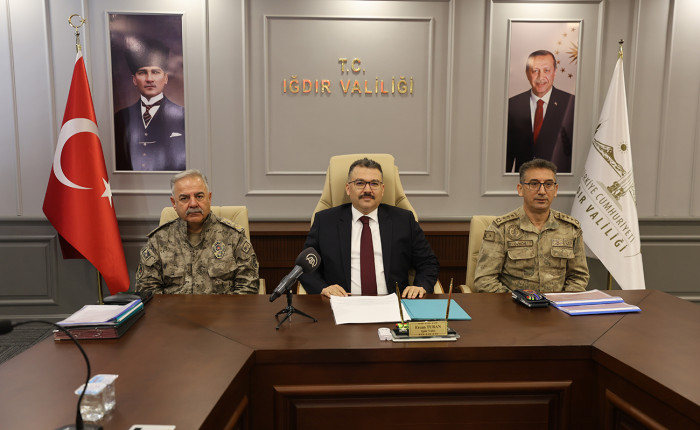 Iğdır Valisi Ercan Turan, ocak ayına ilişkin terörle mücadele ve düzensiz göç verilerini paylaştı