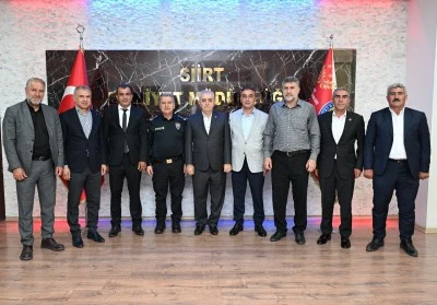 İl Genel Meclisi Başkanı Carlık'tan Emniyet M&uuml;d&uuml;r&uuml; &Ouml;zdemir'e Hayırlı Olsun Ziyareti