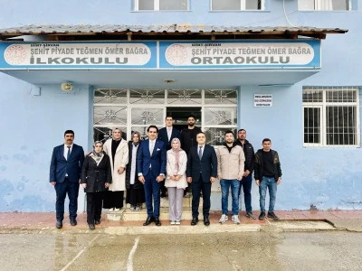 İl Müdürü Saz, Şirvan’daki Eğitim Çalışmalarını Yerinde İnceledi