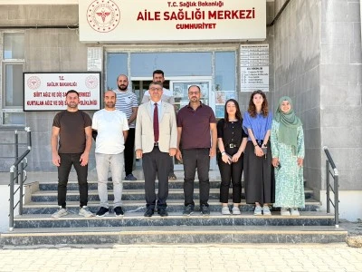 İl Sağlık M&uuml;d&uuml;r&uuml; Hacıoğlu Kurtalan Sağlıklı Hayat Merkezini Ziyaret Etti