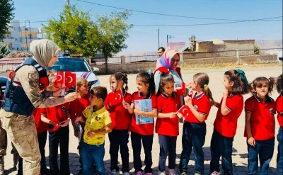 Jandarmadan Öğrencilere Güvenli Yaşam Eğitimi