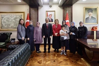 KADEM Heyetinden Siirt Valisi Kızılkaya&rsquo;ya Ziyaret