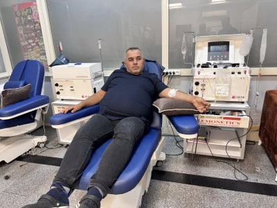 Kan bankası çalışanı donör beklemek yerine lösemili çocuk için trombosit bağışladı