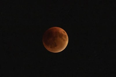 Kanlı ay tutulması Kurtalan’da izlendi