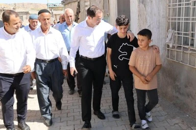 Kaymakam Başara Ak&ccedil;agedik K&ouml;y&uuml;&rsquo;n&uuml; ziyaret etti
