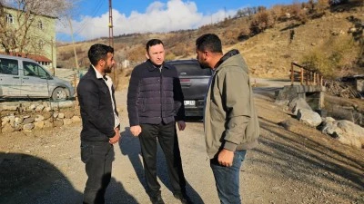 Kaymakam Gülderen, Stabilize Yol Çalışmalarını İnceledi