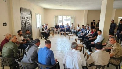 Kaymakam Sarıyaprak Köyü’nde vatandaşlarla buluştu