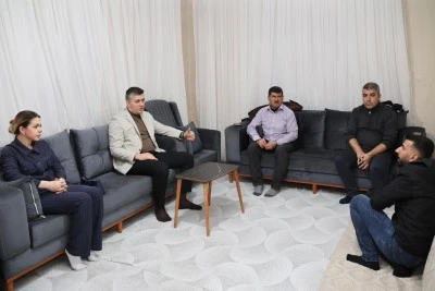 Kaymakam Serin, İlk İftarı Şehit Ailesiyle Yaptı