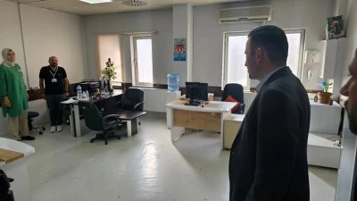 Kaymakamdan Hastaneye Denetim ve Ziyaret