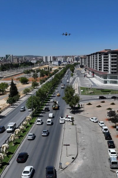 Kaza sonrasında oluşan trafik yoğunluğu &quot;sesli dron&quot; ile giderilecek