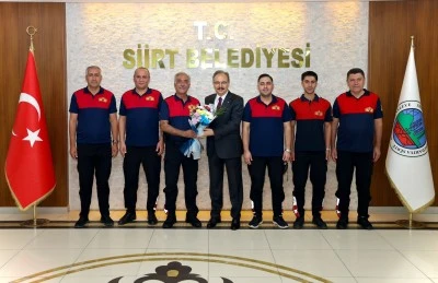 Kızılkaya, İtfaiye Haftası&rsquo;nda itfaiye ekiplerini kabul etti