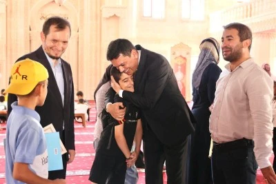 Kızıltepe Kaymakamı Şahin Kur'an kursunu ziyaret etti