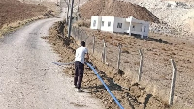 Köyün su sorunu çözüldü!