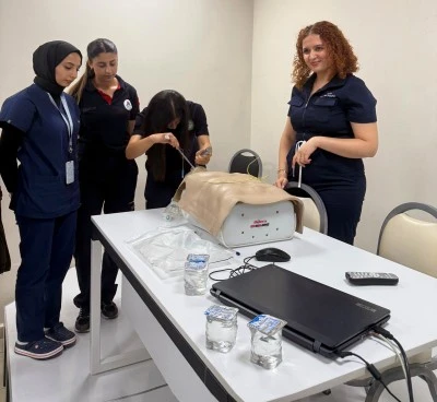 Kozluk Devlet Hastanesinde sağlık personeline eğitim