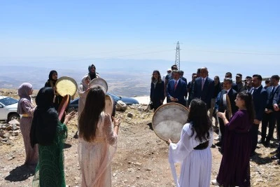 Kültür ve Turizm Bakanı Ersoy, Cudi Dağı Sefine bölgesinde incelemelerde bulundu