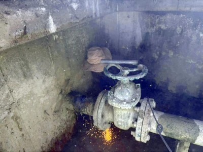 Kurtalan'a Su Akışı Sağlayan Hatta Arıza!