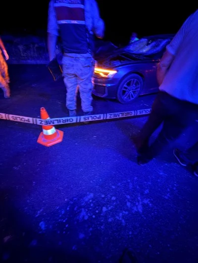 Kurtalan-Batman kara yolunda iki otomobilin &ccedil;arptığı 2 kişi hayatını kaybetti