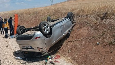 Kurtalan-Batman karayolunda devrilen otomobildeki iki kişi yaralandı